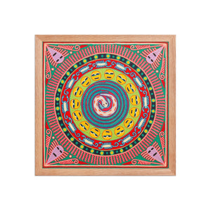 Huichol Yarn Painting Print • L - 294 - Huichol Arts