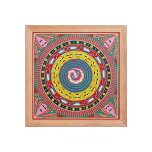 Huichol Yarn Painting Print • L - 294 - Huichol Arts