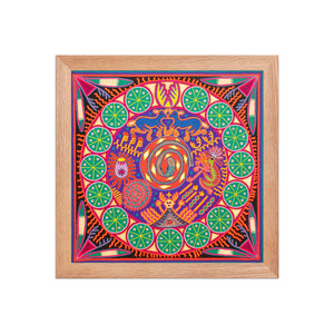 Huichol Yarn Painting Print • L - 301 - Huichol Arts
