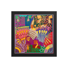 Huichol Yarn Painting Print • L - 304 - Huichol Arts