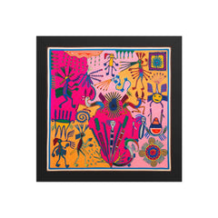 Huichol Yarn Painting Print • L - 308 - Huichol Arts