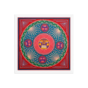 Huichol Yarn Painting Print • L - 326 - Huichol Arts