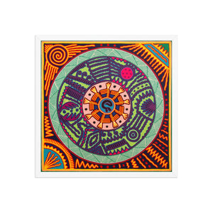 Huichol Yarn Painting Print • L - 328 - Huichol Arts
