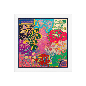Huichol Yarn Painting Print • L - 331 - Huichol Arts