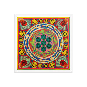 Huichol Yarn Painting Print • L - 332 - Huichol Arts