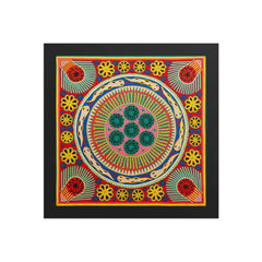 Huichol Yarn Painting Print • L - 332 - Huichol Arts