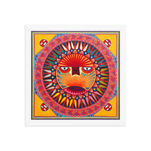 Huichol Yarn Painting Print • L - 340 - Huichol Arts