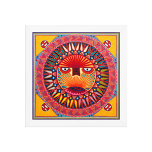 Huichol Yarn Painting Print • L - 340 - Huichol Arts