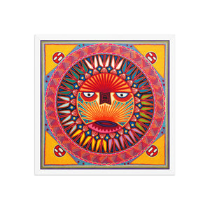Huichol Yarn Painting Print • L - 340 - Huichol Arts
