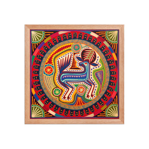 Huichol Yarn Painting Print • L - 354 - Huichol Arts