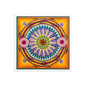 Huichol Yarn Painting Print • L - 358 - Huichol Arts