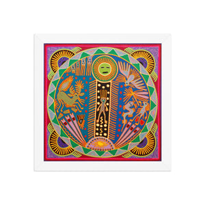 Huichol Yarn Painting Print • L - 360 - Huichol Arts