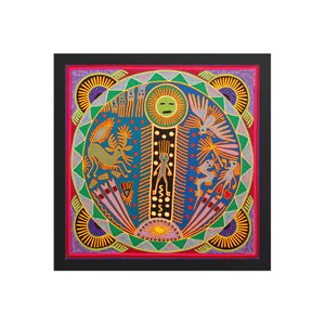 Huichol Yarn Painting Print • L - 360 - Huichol Arts