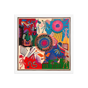 Huichol Yarn Painting Print • L - 365 - Huichol Arts