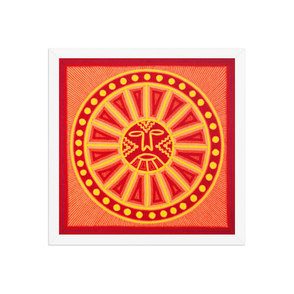 Huichol Yarn Painting Print • M - 02 - Huichol Arts