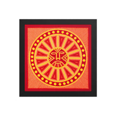 Huichol Yarn Painting Print • M - 02 - Huichol Arts