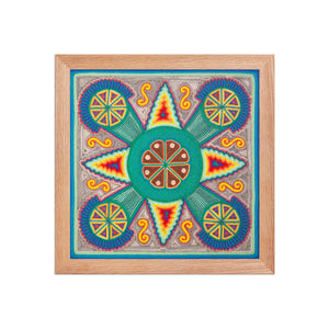 Huichol Yarn Painting Print • M - 04 - Huichol Arts