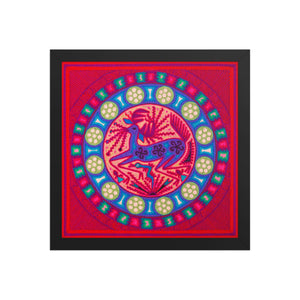 Huichol Yarn Painting Print • M - 05 - Huichol Arts