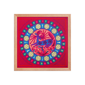 Huichol Yarn Painting Print • M - 05 - Huichol Arts