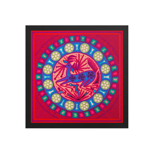 Huichol Yarn Painting Print • M - 05 - Huichol Arts