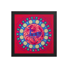 Huichol Yarn Painting Print • M - 05 - Huichol Arts