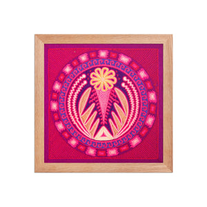 Huichol Yarn Painting Print • M - 08 - Huichol Arts