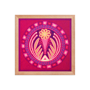 Huichol Yarn Painting Print • M - 08 - Huichol Arts