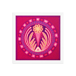 Huichol Yarn Painting Print • M - 08 - Huichol Arts