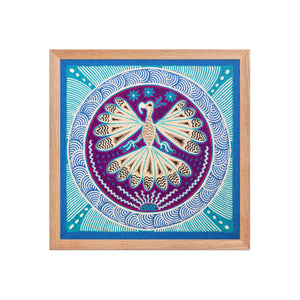 Huichol Yarn Painting Print • M - 10 - Huichol Arts