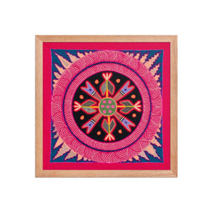 Huichol Yarn Painting Print • M - 11 - Huichol Arts
