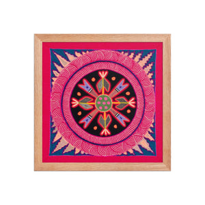 Huichol Yarn Painting Print • M - 11 - Huichol Arts
