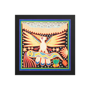 Huichol Yarn Painting Print • S - 03 - Huichol Arts