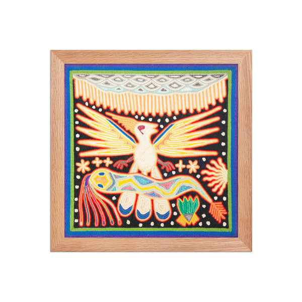 Huichol Yarn Painting Print • S - 03 - Huichol Arts