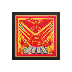 Huichol Yarn Painting Print • S - 04 - Huichol Arts
