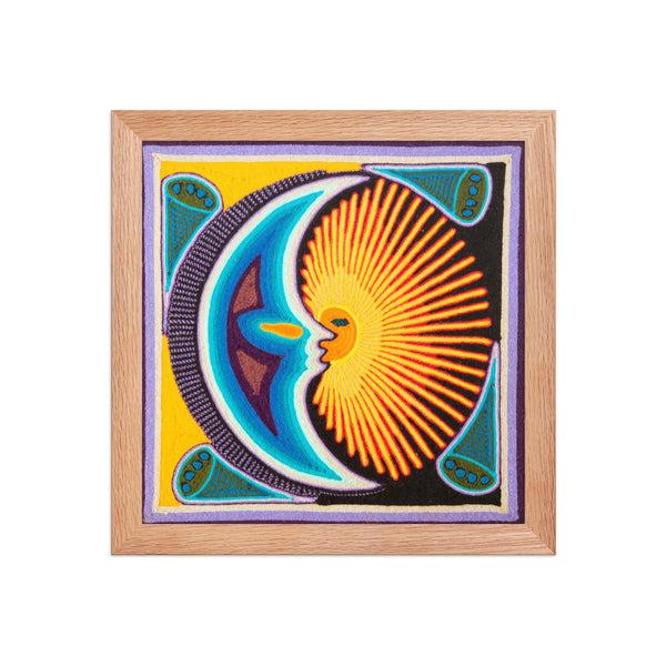 Huichol Yarn Painting Print • S - 05 - Huichol Arts