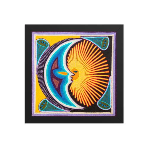Huichol Yarn Painting Print • S - 05 - Huichol Arts