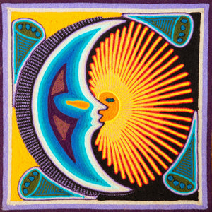 Huichol Yarn Painting Print • S - 05 - Huichol Arts