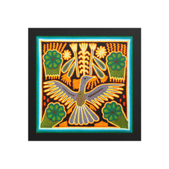 Huichol Yarn Painting Print • S - 06 - Huichol Arts