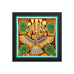 Huichol Yarn Painting Print • S - 06 - Huichol Arts