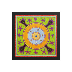 Huichol Yarn Painting Print • S - 20 - Huichol Arts