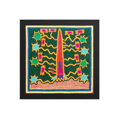 Huichol Yarn Painting Print • S - 29 - Huichol Arts