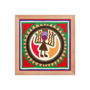 Huichol Yarn Painting Print • S - 32 - Huichol Arts