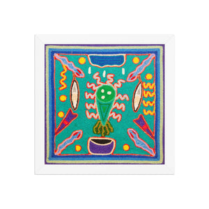 Huichol Yarn Painting Print • S - 33 - Huichol Arts
