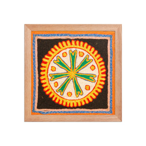 Huichol Yarn Painting Print • S - 39 - Huichol Arts