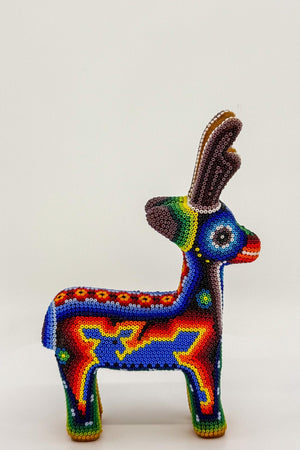 Kayumari Beaded Deer - Huichol Arts