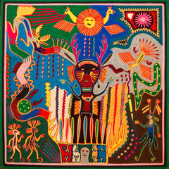 Mara - Akame • Deer Spirit Person - Huichol Arts