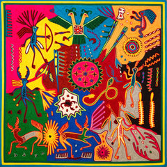 Paritsika – the Deer Spirit of the Hunt - Huichol Arts