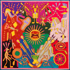 Rays of Takuyasi - Huichol Arts