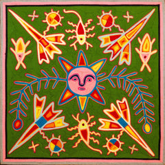 Uru to the Four Directions - Huichol Arts
